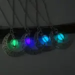Luminous Moon Stone Healing Pendant Necklace - Image 10