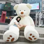 Giant Teddy Bear Plush Toy Huge Soft Toys Leather Shell - Image 8