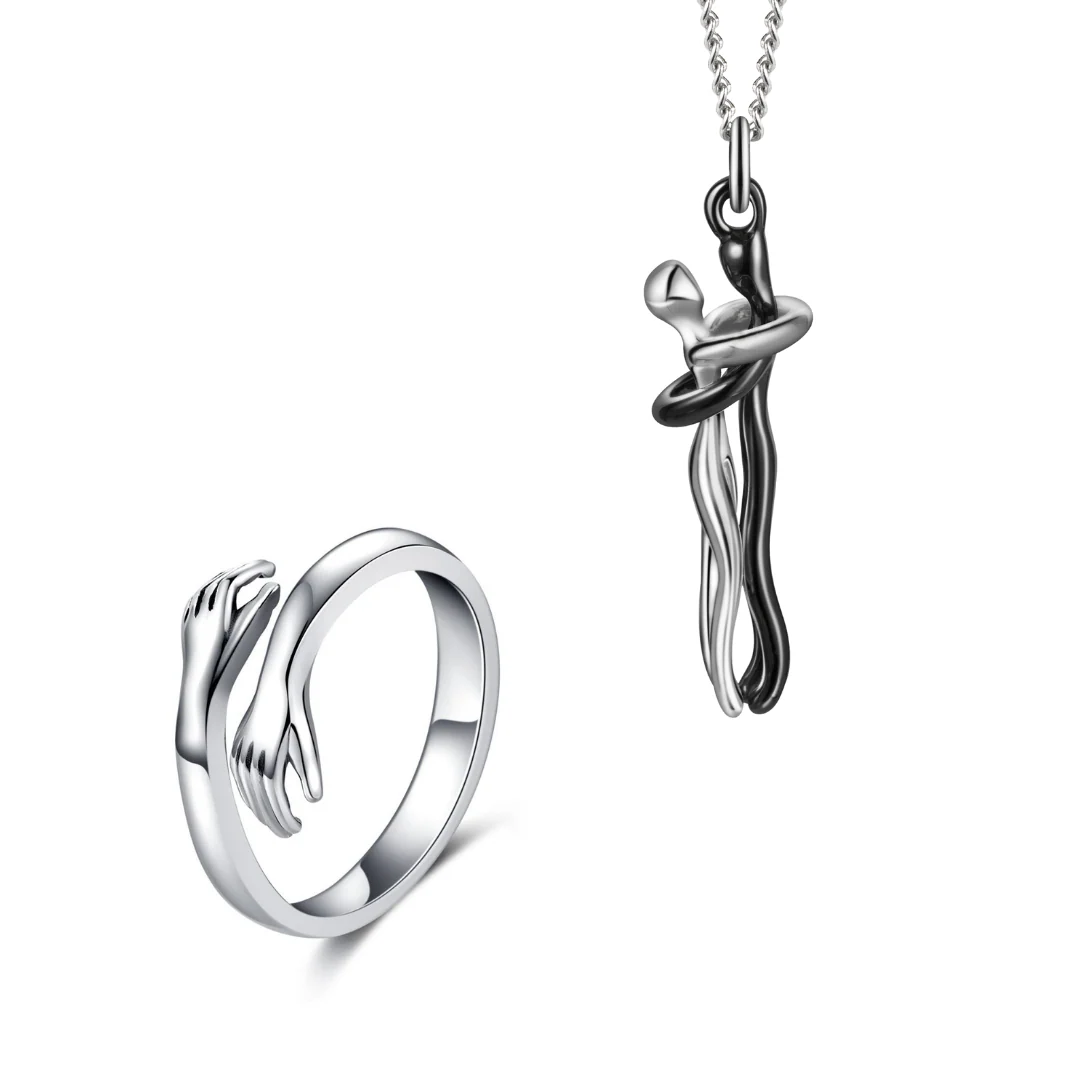 HugBundle_55d4cb21-457a-4031-9d86-b6ecdcbbf41f.webp Hug Necklace (With Ring) - Image 1